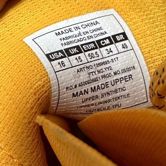 Under Armour Green Yellow Athletic Baseball Sports Training Workout Cleets - Picture 12 of 14